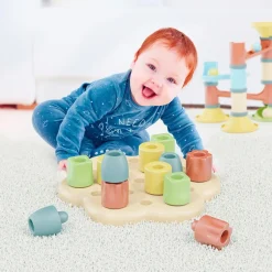 Quercetti Construcción apilable Chunky Peggy Play Bio