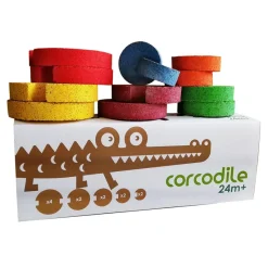 Corcodile Construcción corcho eccentric color 12pzas.