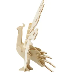 Creativ Company Construcción de madera para ensamblar pavo real 3D