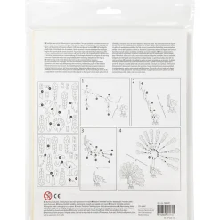 Creativ Company Construcción de madera para ensamblar pavo real 3D