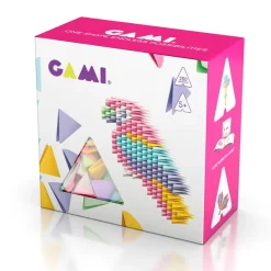 Gami Construcción Pink figuras 3D 250 piezas