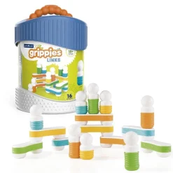 Guidecraft Construcción Grippies Links 16 piezas