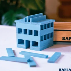 Kapla Construcción caja 40 piezas azul claro