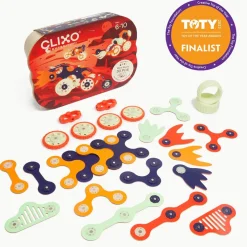 Clixo Construcción magnética Mars Rovers 30 piezas