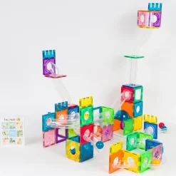 Imanix by Braintoys Construcción magnética tobogán 134 piezas Imanix