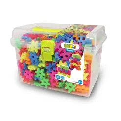Meli Construcción Basic neón 500 piezas travel box