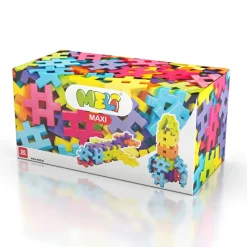 Meli Construcción Maxi 50 piezas figuras 3D