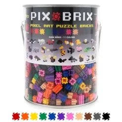 Cefa Toys Construcción Pix Brix 1500 piezas colores oscuros