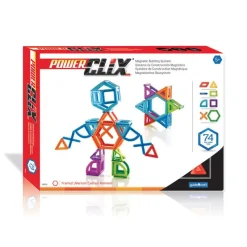 Guidecraft Construcción Power Clix 74 piezas