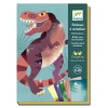 Djeco Crea cuadros metalizados dinosaurios
