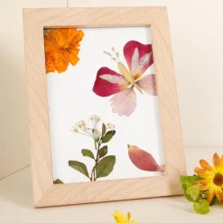 Kikkerland Crea flores prensadas con marco