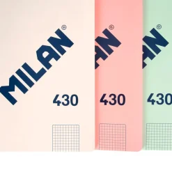 Milan Cuaderno A4 48 hojas cuadro 5x5mm verde serie 1918