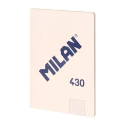 Milan Cuaderno A4 48 hojas cuadro 5x5mm beige serie 1918
