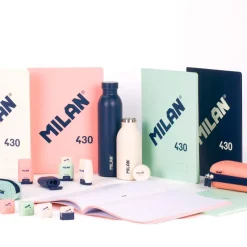 Milan Cuaderno A4 48 hojas cuadro 5x5mm beige serie 1918