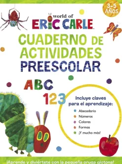 Cuaderno de actividades preescolar (Colección Eric Carle)