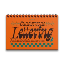 Cuaderno de lettering. Practica caligrafía Curioos paso a paso