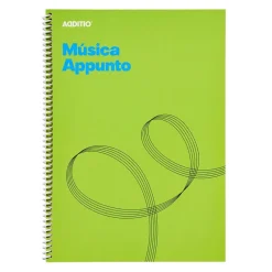 Additio Cuaderno de música Appunto