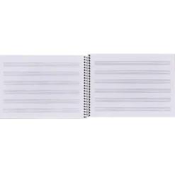 Additio Cuaderno de música Basic 6 pentagramas.