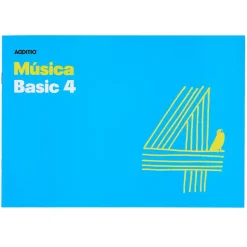 Additio Cuaderno de música Basic 4 pentagramas