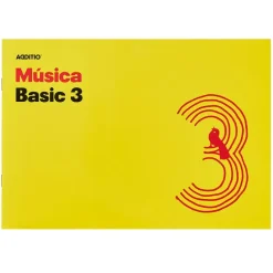 Additio Cuaderno de música Basic 3 pentagramas