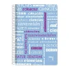 Pacsa Cuaderno folio cuadro 4mm. 80 hojas Ciencias Plastipac