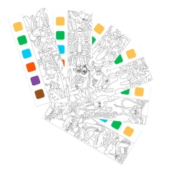 Mieredu Cuaderno pocket acuarelas animalitos