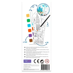 Mieredu Cuaderno pocket acuarelas viaje por el mundo