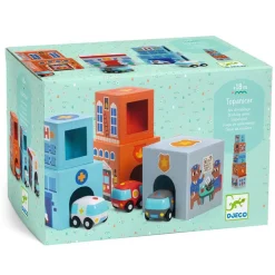 Djeco Cubos apilables Topanicar