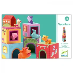 Djeco Cubos apilables Topanifarm
