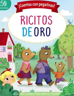 ¡Cuentos con pegatinas! Ricitos de Oro