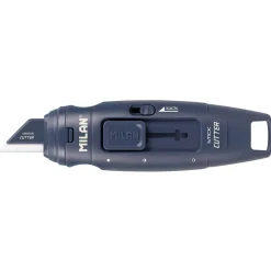 Milan Cutter hoja cerámica stick azul marino.