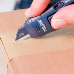 Milan Cutter hoja cerámica stick azul marino.