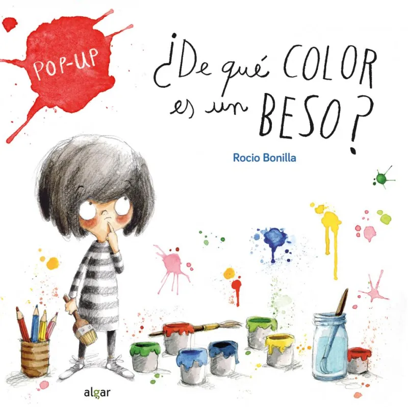 ¿De qué color es un beso? (Pop up)