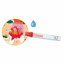 Djeco Dibujos mágicos para colorear las cuatro estaciones