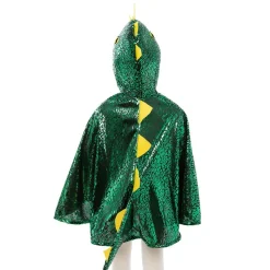 Great Pretenders Disfraz capa dragón verde metalizado 2-3 años