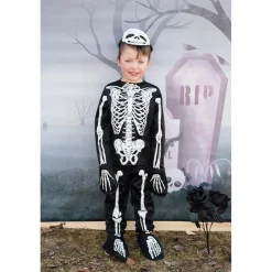 Great Pretenders Disfraz esqueleto 3-4 años brilla en la oscuridad