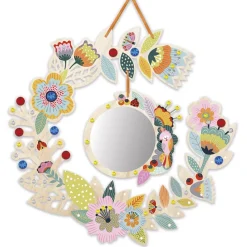 Janod DIY colgador para joyas flores madera