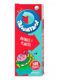 Edición catalán: Avivament 2 en 1 - Animals i plantes