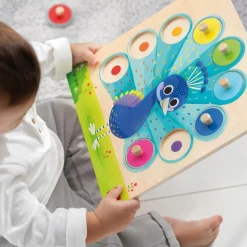 Goula Encaje pavo real