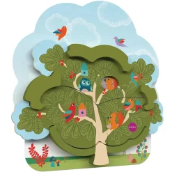 Oribel Vertiplay Encaje vertical de madera La casa del Sr. Squirrel