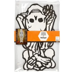 Creativ Company Esqueleto de cartón para colgar 120cm. brilla en la oscuridad