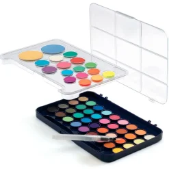 Djeco Estuche témpera con pincel para agua