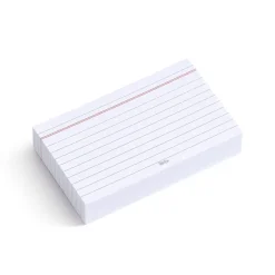 Miquelrius Ficha horizontal nº 2 75x125mm paquete 100 unidades