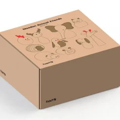 Tickit Figuras animales de madera 10 piezas