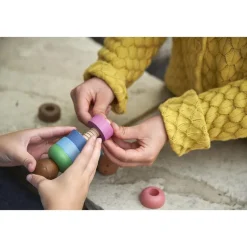 Tickit Figuras personas de madera para enroscar 25 piezas