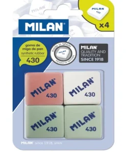 Milan Goma de borrar miga de pan 4 unidades 430
