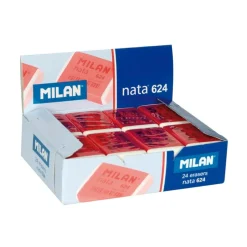 Milan Goma de borrar Nata 24 unidades