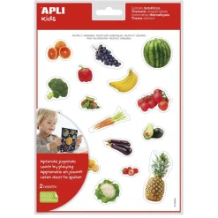 Apli Gomets El huerto 2 láminas