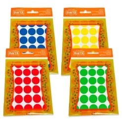 Ineta Gomets redondos grandes bolsa unicolor