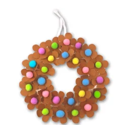 Loolipo Guirnalda corona adhesiva 30cm set 10 unidades para decorar con colgador